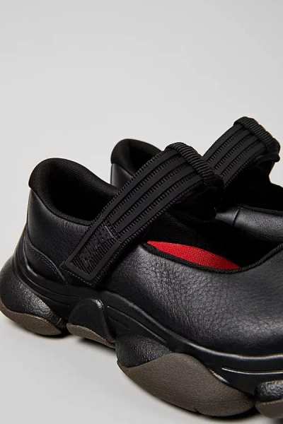 Camper Karst 2 Leather Mary Jane Sneaker In Black, Men's At Urban Outfitters