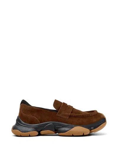 Camper Karst 2 Loafers In Brown