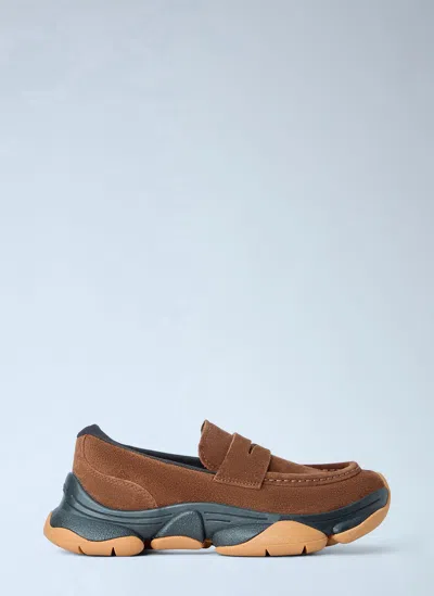 Camper Karst 2 Loafers In Brown