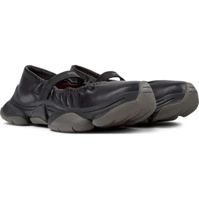 Camper Karst 2 Mary Jane Sneaker In Black