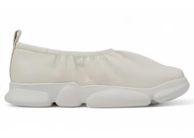 Pre-owned Camper Karst Ballerina Flat (women's) Sneakers In White