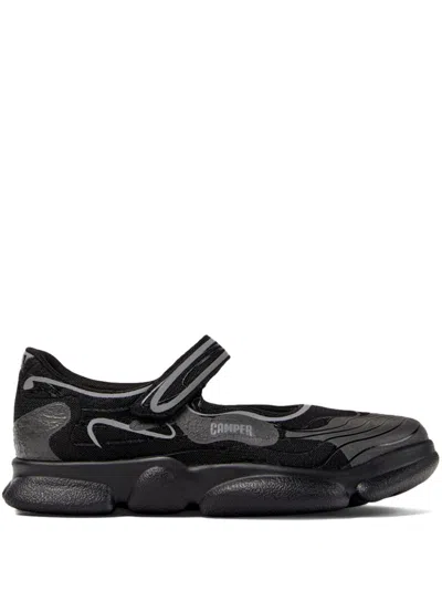 Camper Karst Ballerina Shoes In Black