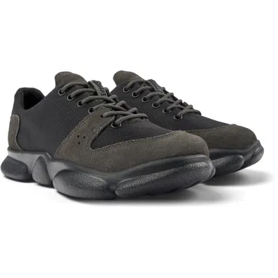 Camper Karst Lace-up Sneakers In Black,grey