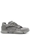 Camper Karst Lace-up Leather Trainers In Grey