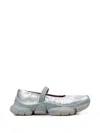 Camper Karst Leather Ballet Flats In Multi
