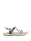 Camper Karst Recycled Fabric Sandal In Neutral