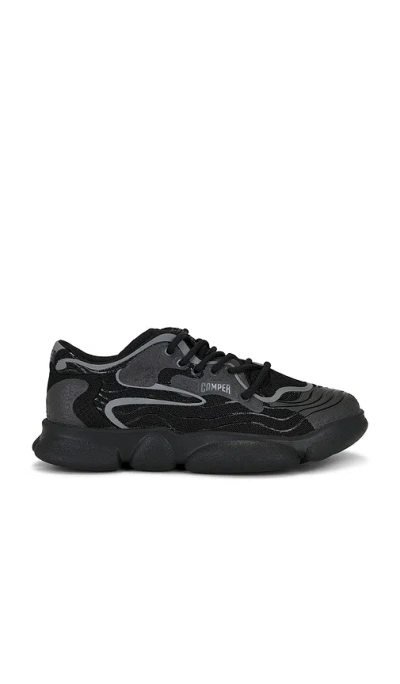 Camper Karst Sneaker In Black