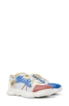 Camper Karst Twins Panelled Leather Sneakers In Blue