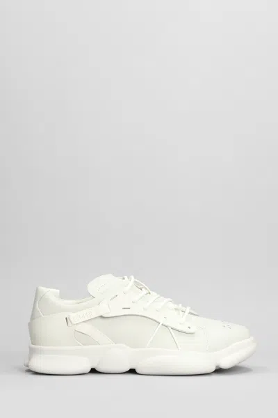 Camper Karst Sneakers In White Leather