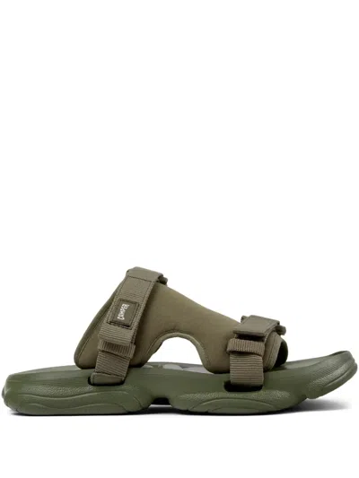 Camper Karst Strap Sandals In Green