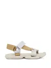 Camper Karst Strap Sandals In White