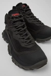 Camper Karst Trek Leather Hiking Boot In Black, Men's At Urban Outfitters In Black