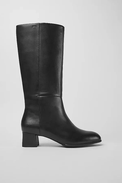 Camper Katie Leather Zip Boot In Black, Women's At Urban Outfitters