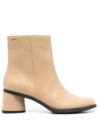 Camper Kiara 60mm Ankle Boots In Neutrals