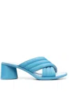 Camper Kiara Slide Sandal In Blue