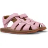 Camper Bicho Fisherman Sandal In Medium Pink
