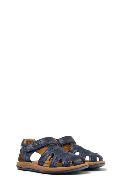 Camper Kids' Bicho Fisherman Sandal In Navy