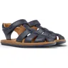 Camper Kids' Bicho Fisherman Sandal In Navy