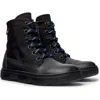Camper Kids' Kiddo Lace-up Boot In Black