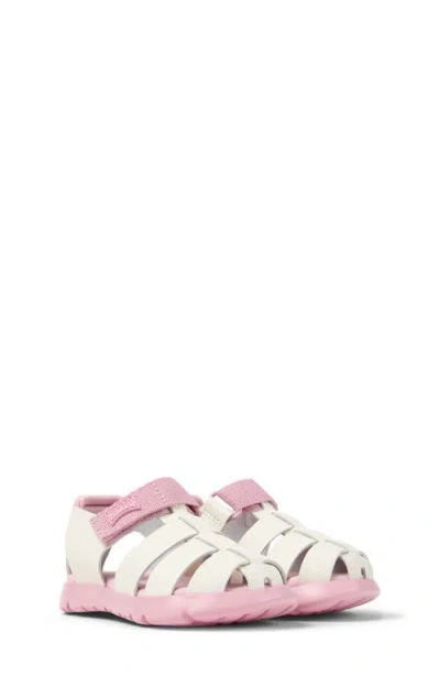 Camper Kids' Oruga Fisherman Sandal In Medium Beige