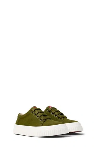 Camper Kids' Peau Roda Sneaker In Green