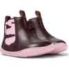 Camper Kids' Peu Cami First Walker Chelsea Boot In Burgundy