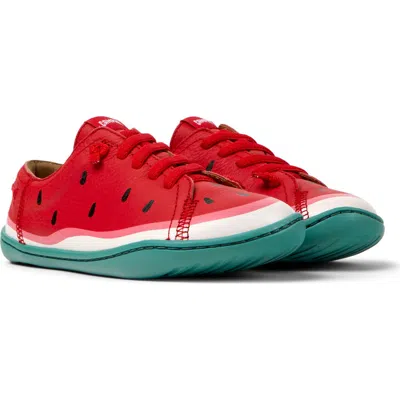Camper Kids' Peu Cami Twins Sneaker In Red