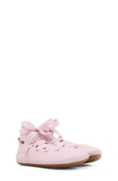 Camper Babies'  Kids' Right Lace-up Flat In Pink