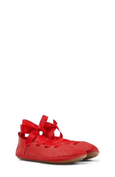 CAMPER CAMPER KIDS' RIGHT LACE-UP FLAT