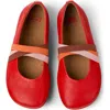Camper Right Twins Ballet Pumps In Red