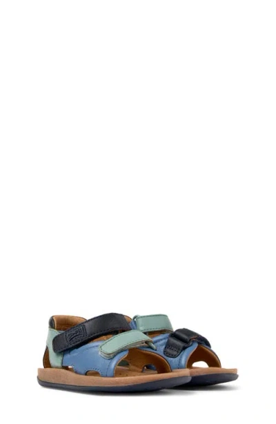 Camper Kids' Twins Mismatch Sandal In Blue/green Multi