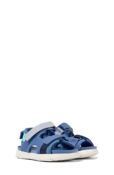 Camper Kids' Twins Mismatch Sandal In Medium Blue