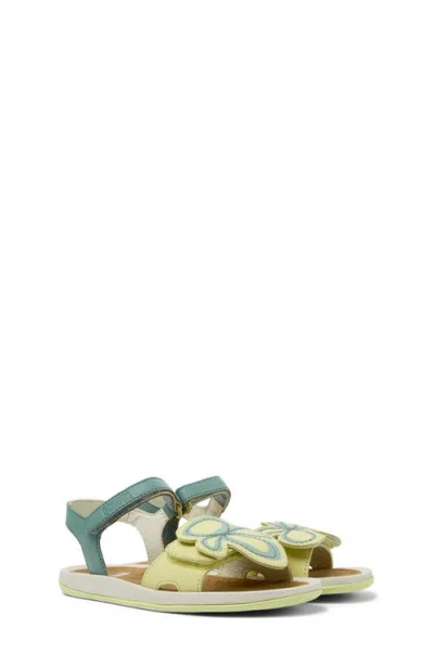 Camper Kids' Twins Mismatch Sandal In Yellow/blue Multi - Assorted
