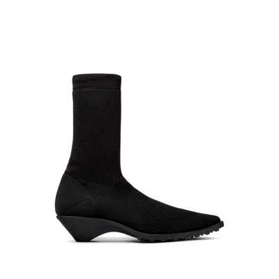Camper Kitten Heel Ankle Boot In Multi