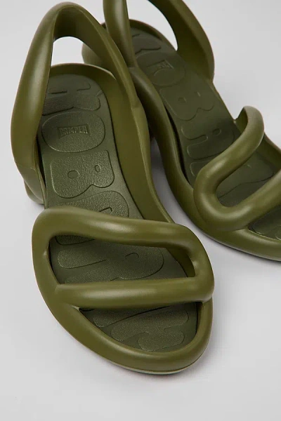 Camper Kobarah Eva Heeled Sandal In Olive, Women's At Urban Outfitters