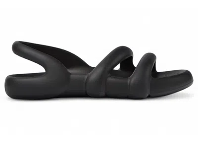 Pre-owned Camper Kobarah Flat Sandal (women's) Sneakers In Black