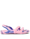 Camper Kobarah Flat Sandals In Pink