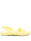 Camper Kobarah Flat Sandals In Yellow