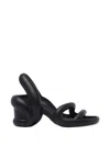 Camper Kobarah Rubber Sandals In Black