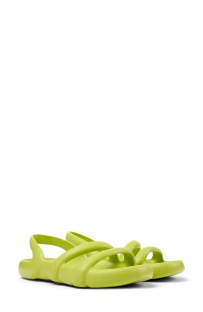 Camper Kobarah Slingback Flat Sandal In Yellow