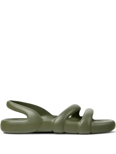 Camper Kobarah Strap Flat Sandals In Green