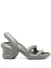 Camper Kobrah Slingback-sandalen 75mm In Grey