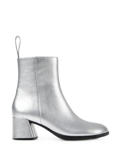 Camper Boots Woman Color Grey In Silver