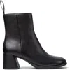 Camper 65mm Kora Leather Block-heel Ankle Boots In Black