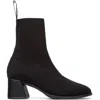 Camper 65mm Kora Knitted Block-heel Boots In Black