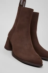 Camper Kora Square Toe Boot In Gold