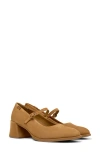 Camper Kora Mary Jane Pump In Brown