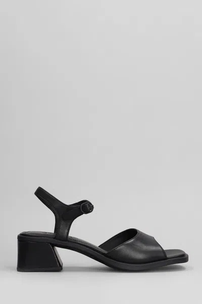 Camper Kora Sandal Sandals In Black Leather