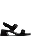 Camper Kora Buckle Sandal In Black