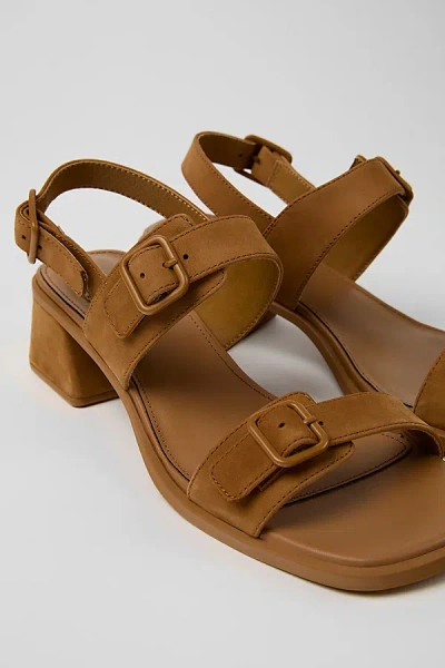 Camper Kora Strappy Leather Sandal In Brown, Women's At Urban Outfitters